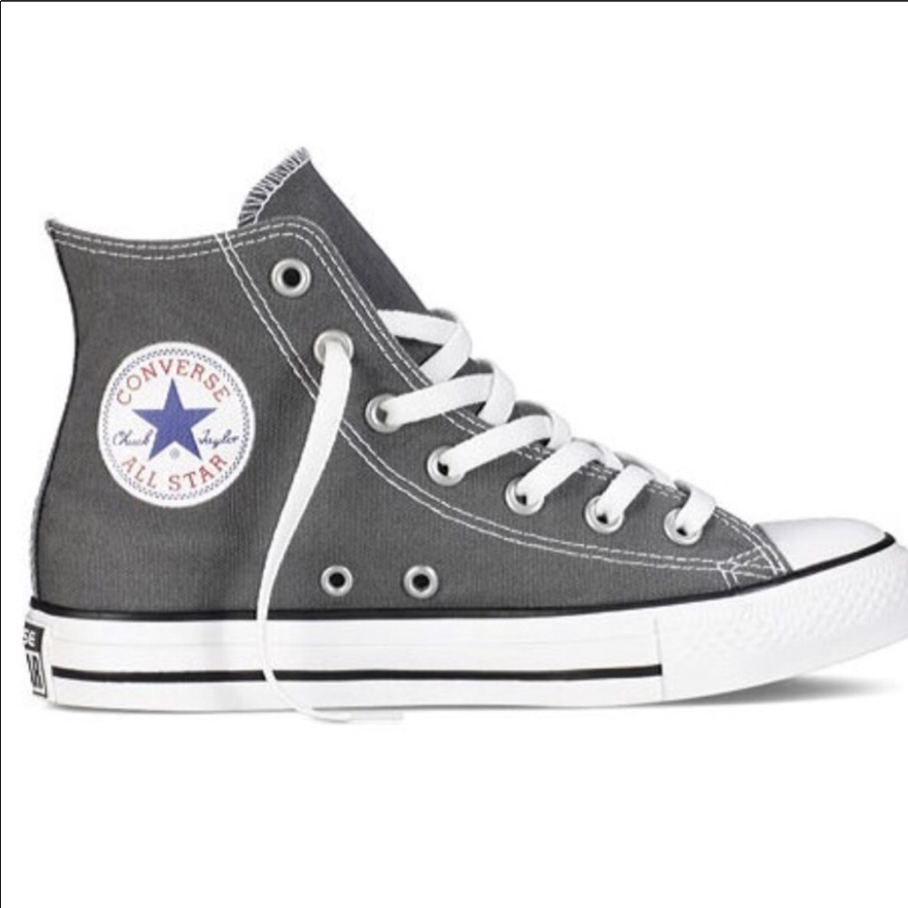 Grey Converse High Tops